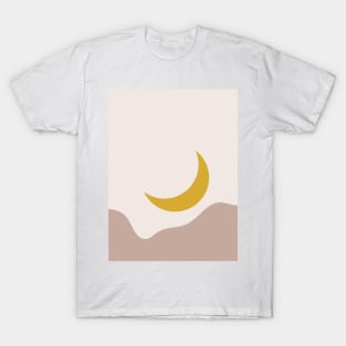 Moon golden T-Shirt